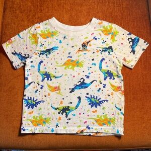🎈2 for $5🎈 Garanimals Neon Splat Paint Dino Short Sleeve Tee
